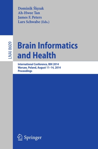 Cover image: Brain Informatics and Health 9783319098906