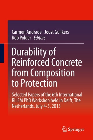 Imagen de portada: Durability of Reinforced Concrete from Composition to Protection 9783319099200