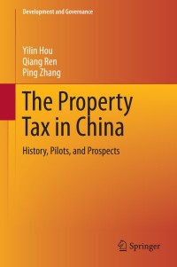 Titelbild: The Property Tax in China 9783319100487