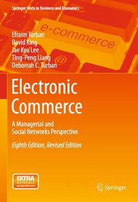 Cover image: Electronic Commerce 8th edition 9783319100906