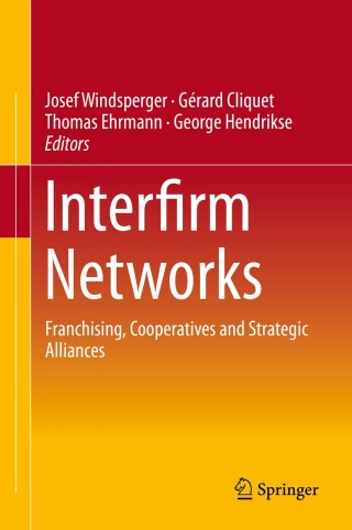 Cover image: Interfirm Networks 9783319101835