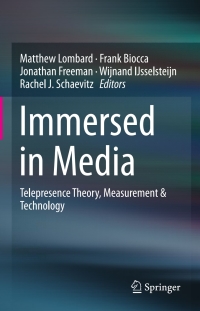 Cover image: Immersed in Media 9783319101897