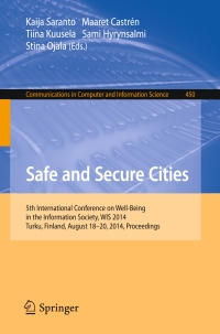 Immagine di copertina: Safe and Secure Cities 9783319102108