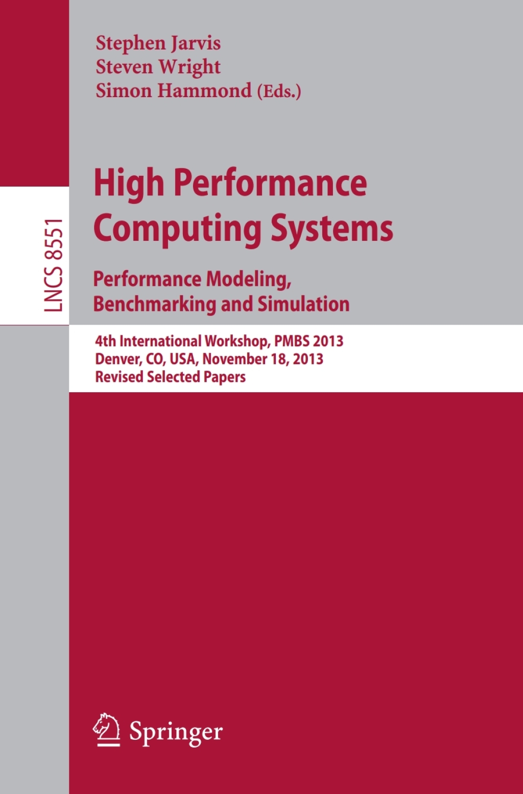 High Performance Computing Systems Performance Modeling  Benchmarking and Simulation eBook Rental