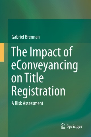 Immagine di copertina: The Impact of eConveyancing on Title Registration 9783319103402