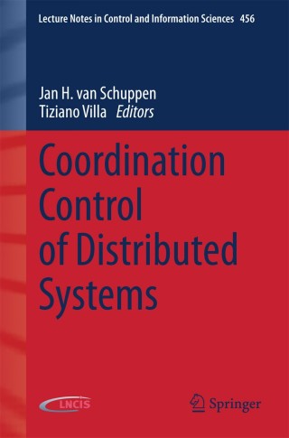Imagen de portada: Coordination Control of Distributed Systems 9783319104065