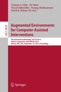 Immagine di copertina: Augmented Environments for Computer-Assisted Interventions 9783319104362
