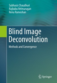 Titelbild: Blind Image Deconvolution 9783319104843