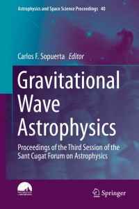 Imagen de portada: Gravitational Wave Astrophysics 9783319104874