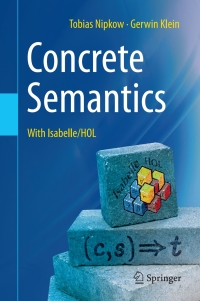 Cover image: Concrete Semantics 9783319105413