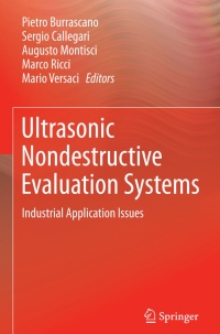 Cover image: Ultrasonic Nondestructive Evaluation Systems 9783319105659