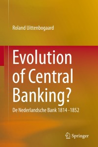 Cover image: Evolution of Central Banking? 9783319106168