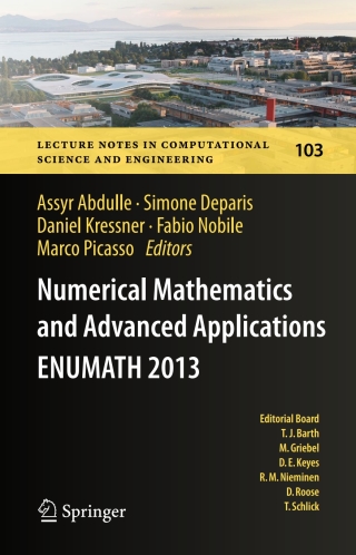 Cover image: Numerical Mathematics and Advanced Applications - ENUMATH 2013 9783319107042