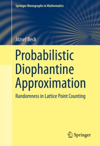 Cover image: Probabilistic Diophantine Approximation 9783319107400
