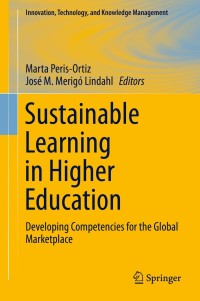 Titelbild: Sustainable Learning in Higher Education 9783319108032