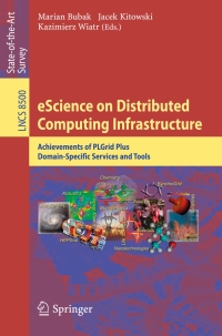 Immagine di copertina: eScience on Distributed Computing Infrastructure 9783319108933