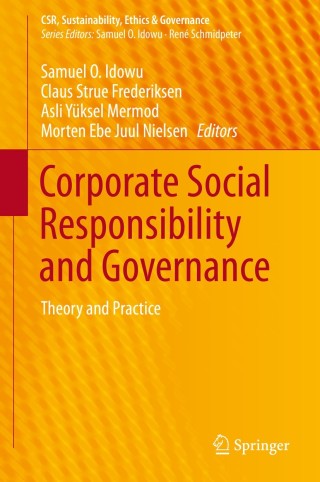 Imagen de portada: Corporate Social Responsibility and Governance 9783319109084