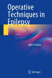 Cover image: Operative Techniques in Epilepsy 9783319109206