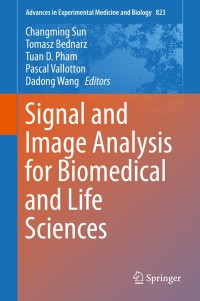 Cover image: Signal and Image Analysis for Biomedical and Life Sciences 9783319109831