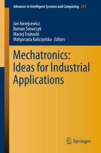 Immagine di copertina: Mechatronics: Ideas for Industrial Applications 9783319109893