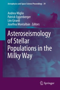 Immagine di copertina: Asteroseismology of Stellar Populations in the Milky Way 9783319109923