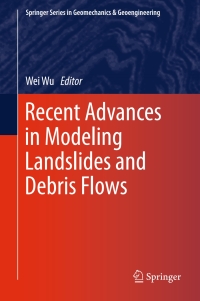 Imagen de portada: Recent Advances in Modeling Landslides and Debris Flows 9783319110523