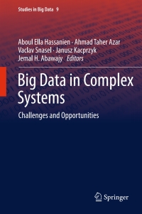 Cover image: Big Data in Complex Systems 9783319110554