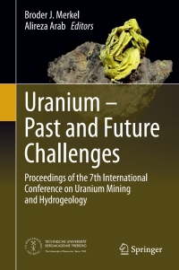 صورة الغلاف: Uranium - Past and Future Challenges 9783319110585