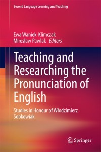 Imagen de portada: Teaching and Researching the Pronunciation of English 9783319110912