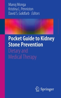 Cover image: Pocket Guide to Kidney Stone Prevention 9783319110974