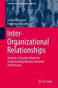 Cover image: Inter-Organizational Relationships 9783319112206