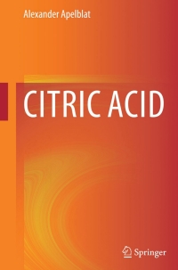 Cover image: Citric Acid 9783319112329