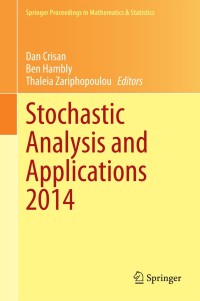 Cover image: Stochastic Analysis and Applications 2014 9783319112916