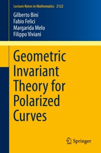 Titelbild: Geometric Invariant Theory for Polarized Curves 9783319113364