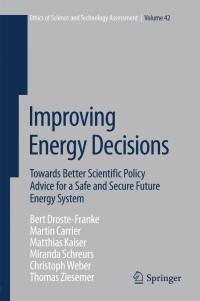 Cover image: Improving Energy Decisions 9783319113456