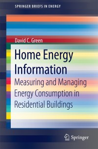 Cover image: Home Energy Information 9783319113487