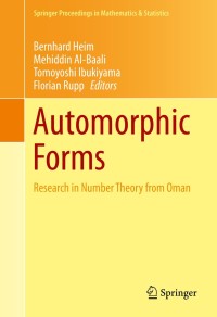 Cover image: Automorphic Forms 9783319113517