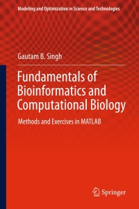 Omslagafbeelding: Fundamentals of Bioinformatics and Computational Biology 9783319114026