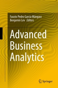 Cover image: Advanced Business Analytics 9783319114149