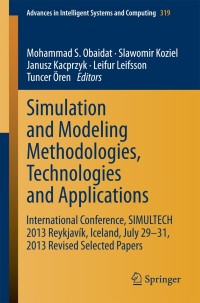 Imagen de portada: Simulation and Modeling Methodologies, Technologies and Applications 9783319114569