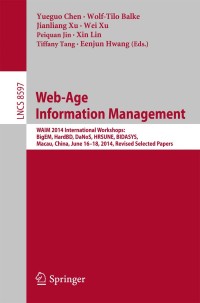 Imagen de portada: Web-Age Information Management 9783319115375