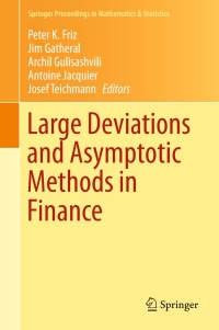 Cover image: Large Deviations and Asymptotic Methods in Finance 9783319116044