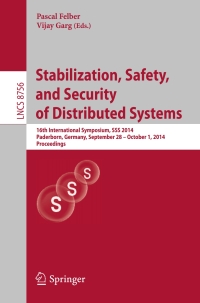 Cover image: Stabilization, Safety, and Security of Distributed Systems 9783319117638