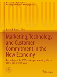 Cover image: Marketing, Technology and Customer Commitment in the New Economy 9783319117782