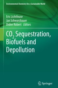 Cover image: CO2 Sequestration, Biofuels and Depollution 9783319119052