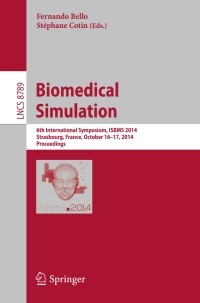 Cover image: Biomedical Simulation 9783319120560