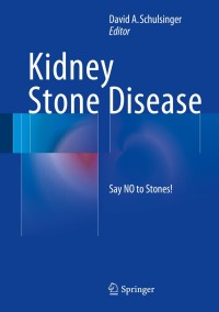Cover image: Kidney Stone Disease 9783319121048