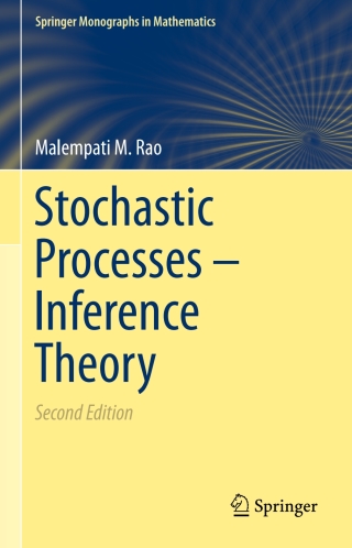 Cover image: Stochastic Processes - Inference Theory 2nd edition 9783319121710