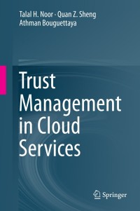 Titelbild: Trust Management in Cloud Services 9783319122496