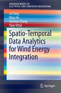 Imagen de portada: Spatio-Temporal Data Analytics for Wind Energy Integration 9783319123189